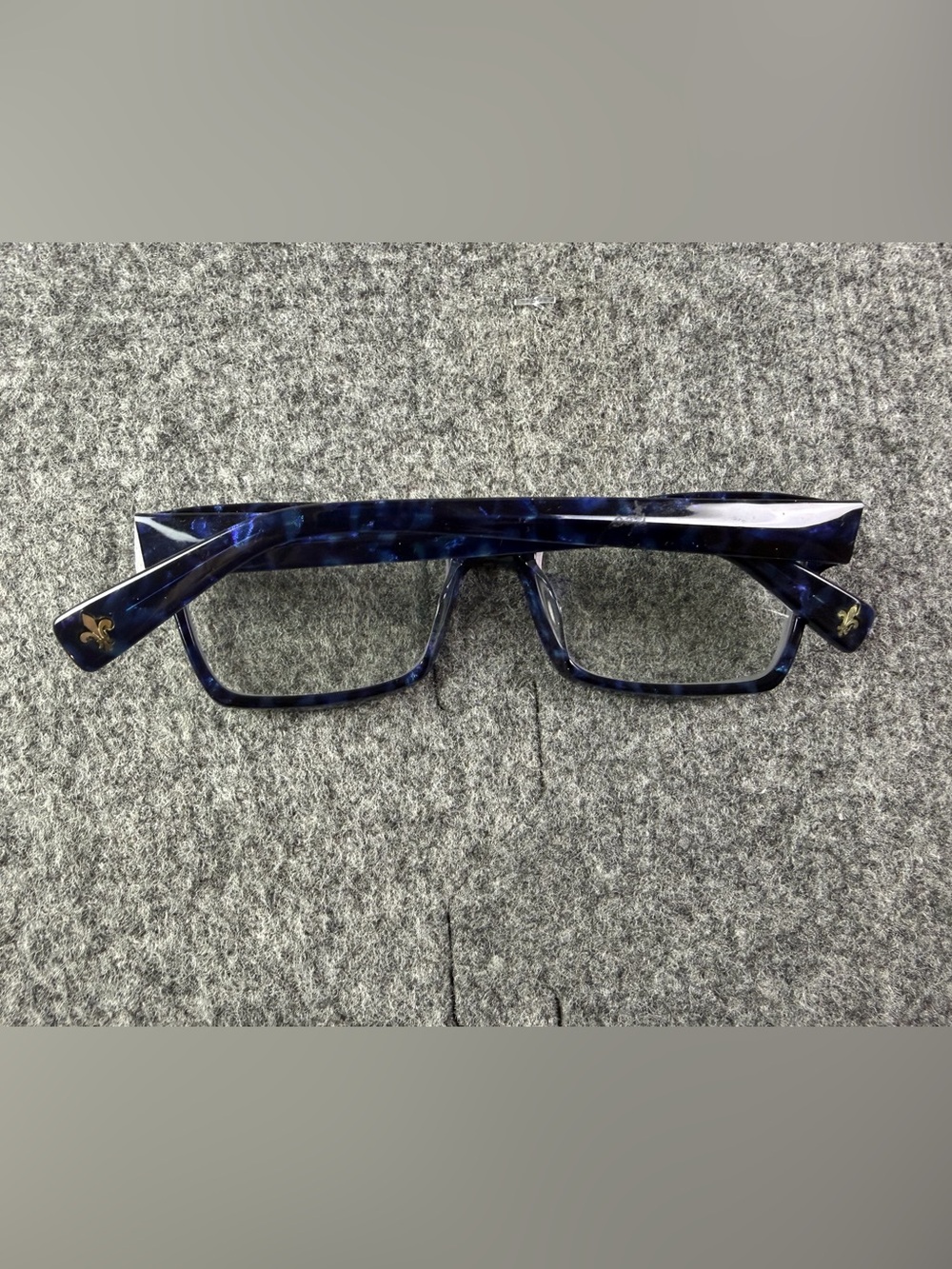 Seraphin Aurora 8762 53-16-140 Made In Japan Eyeglasses Frame Only Blue